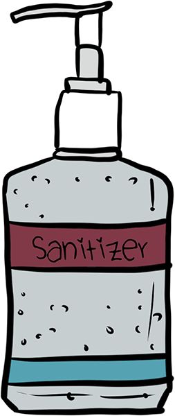 Java History - hand sanitizer