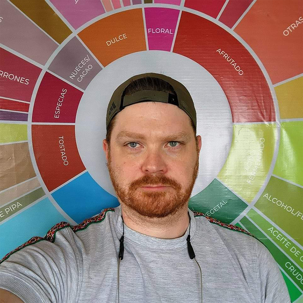Andy w Flavor Taster Wheel Espanol